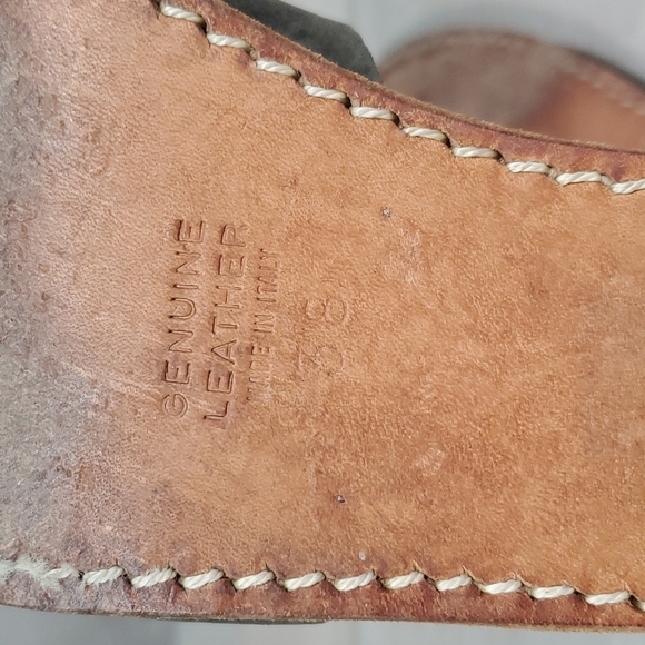 SAMUJI Womens Leather Sandals Boho Hobo shoes sz 38 US 8 - Picture 11 of 13